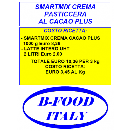 CREMA PASTICCERA AL CACAO PLUS