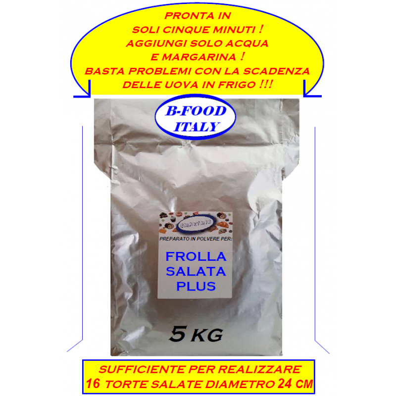 PASTA FROLLA SALATA PLUS