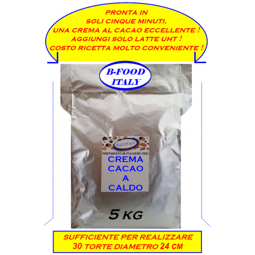 CREMA AL CACAO A CALDO