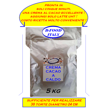 CREMA AL CACAO A CALDO