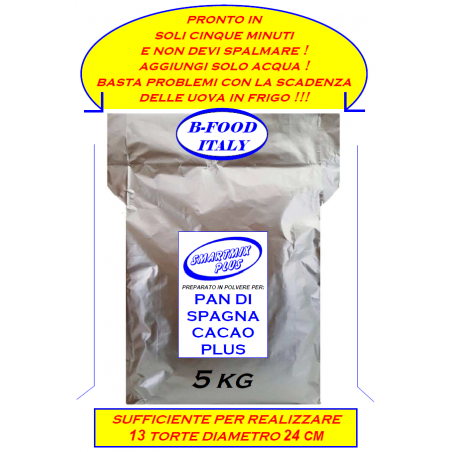 PAN DI SPAGNA CACAO PLUS